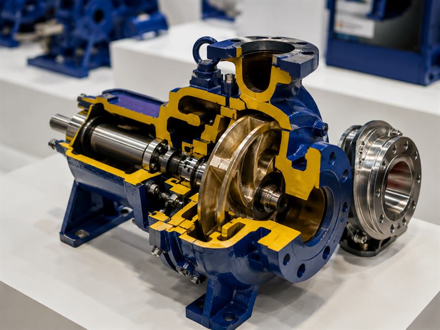 Electric motor repair work in our workshop
